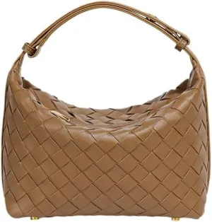 Elegant Woven PU Leather Bag - Versatile and Stylish Shoulder Bag for Women