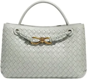 Elegant Woven Tote Bag - Versatile and Fashionable Women's Handbag