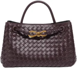 Elegant Woven Tote Bag - Versatile and Fashionable Women's Handbag
