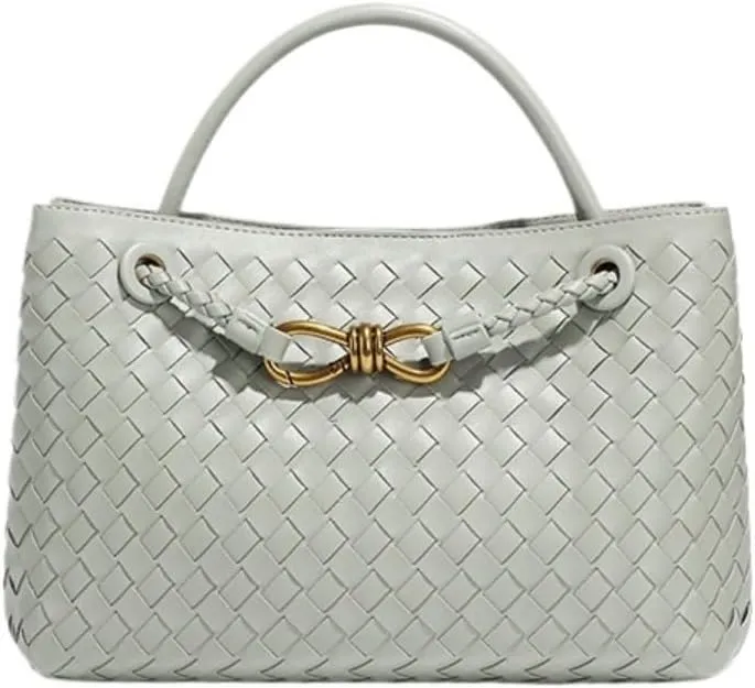Elegant Woven Tote Bag - Versatile and Fashionable Women's Handbag