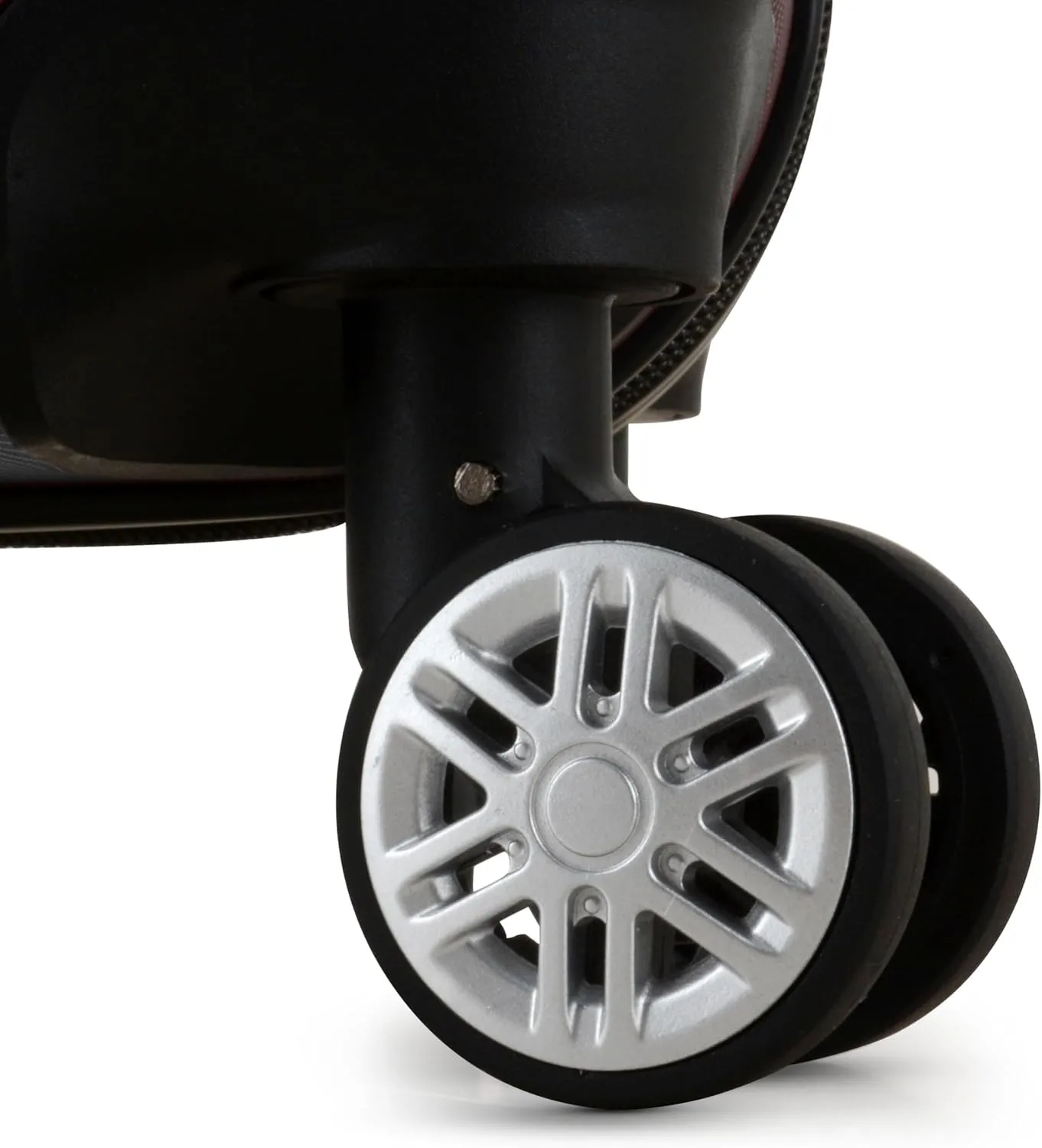 Elite Luggage Expandable Hardside Spinner Luggage, Black, Carry-on 21-Inch