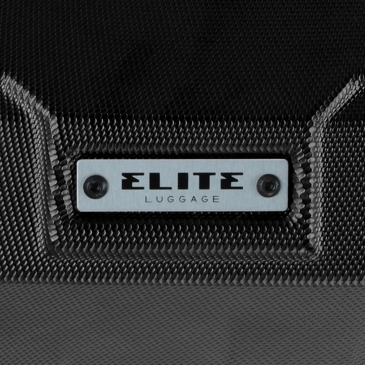 Elite Luggage Expandable Hardside Spinner Luggage, Black, Carry-on 21-Inch