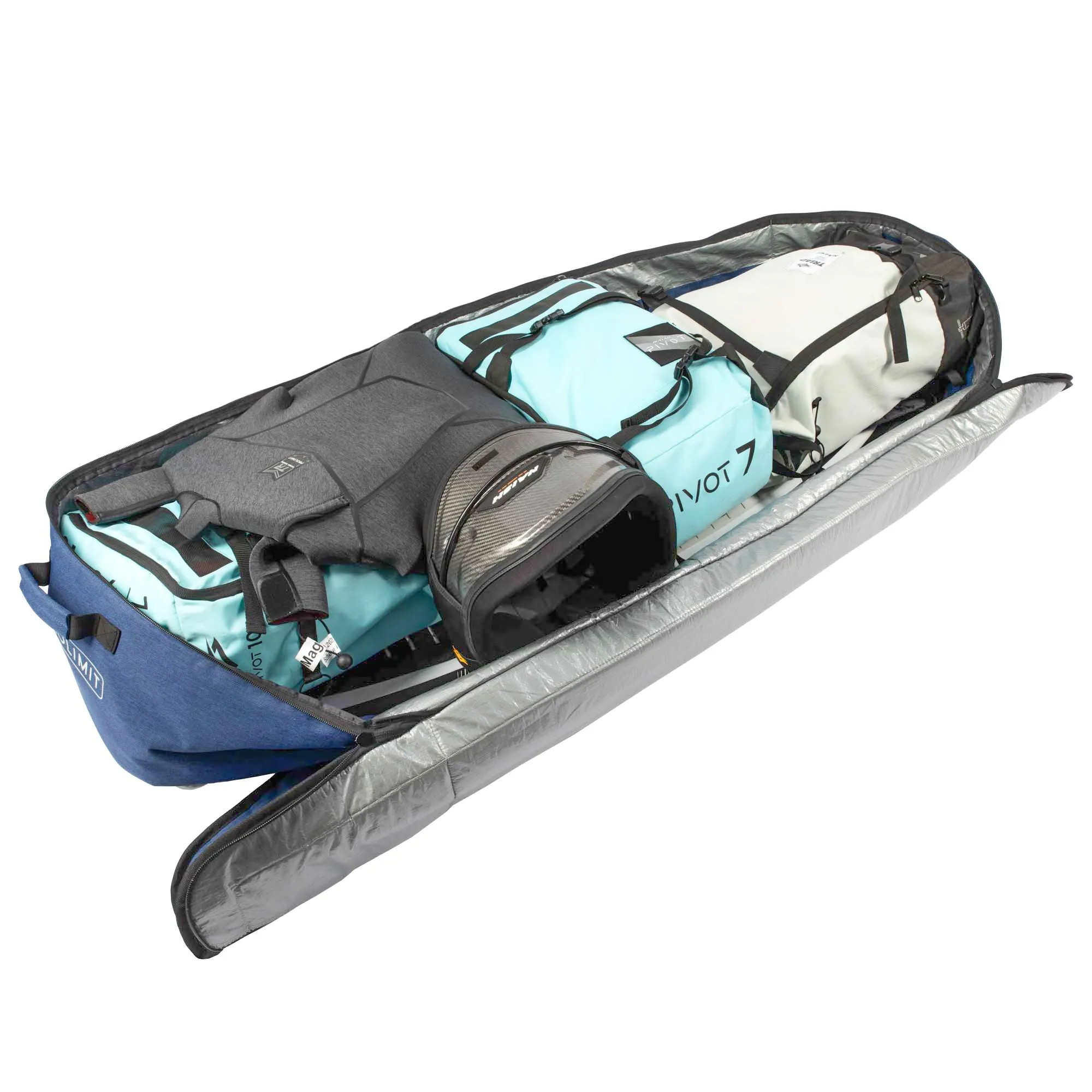 Elite Surf/Kite Board Bag with Slider Wheels