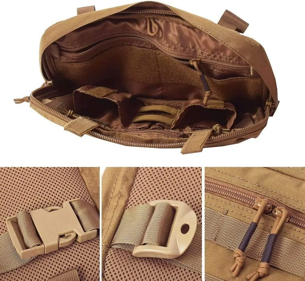 EMERSONGEAR Chest Pack Recon Kit Bag,Multi-Function Tool Pouch,Molle Vest Pouch Chest Bag for Men Tactical