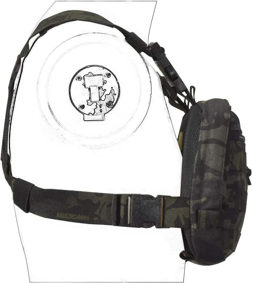 EMERSONGEAR Chest Pack Recon Kit Bag,Multi-Function Tool Pouch,Molle Vest Pouch Chest Bag for Men Tactical