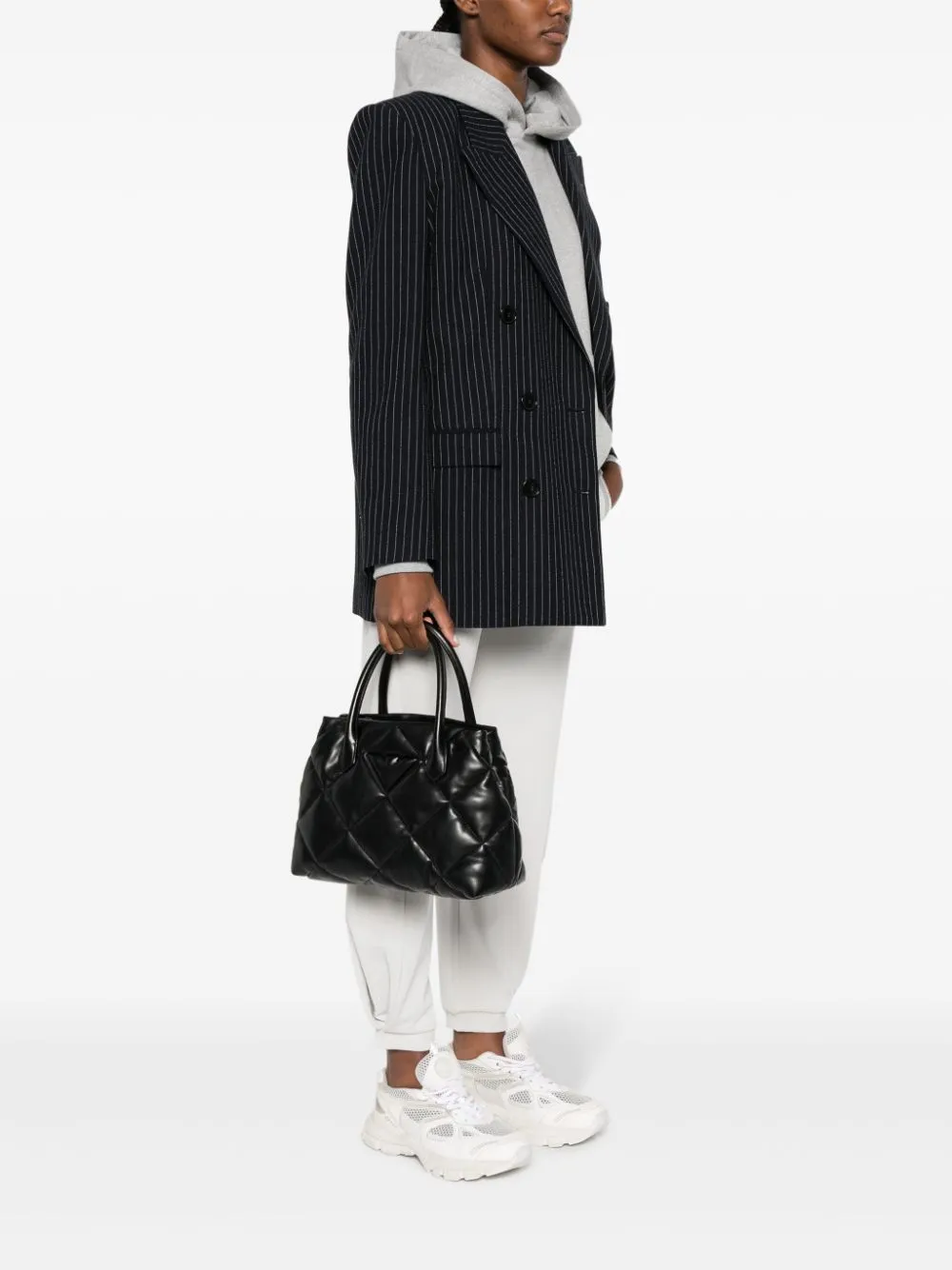 Emporio Armani Quilted Shopping Bag
