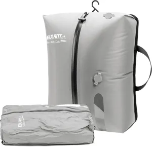 EULANT Reusable Vacuum Bags for Travel,Waterproof Professional IP67 Zipper Reusable Vacuum Compression Bags,Space Saver Bags for Suitcases Backpack(No Pump)