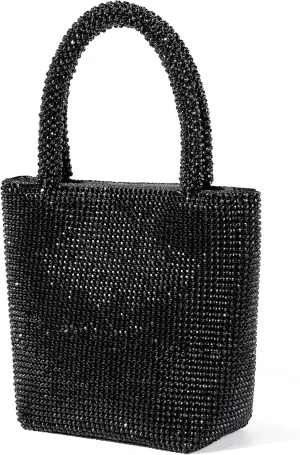 Evening Bag Clutch for Women Ladies Sparkling Party Cocktail Prom Wristlet Handbag Formal Dressy Wedding Bag