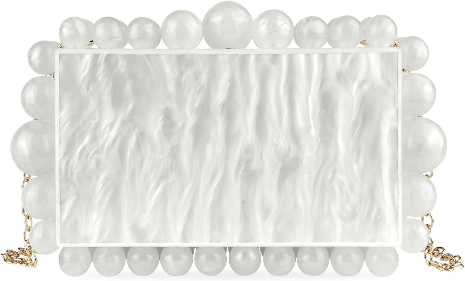Evening Bag Clutch Purses for Women, Rhinestones Purse, Sparkling Envelope Evening Bag with Detachable Chain