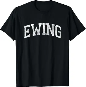 Ewing Missouri MO Vintage Athletic Sports Design T-Shirt