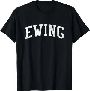 Ewing NE Vintage Athletic Sports JS02 T-Shirt