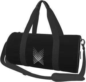 Fading Percussion Drum Sticks Travel Luggage Duffel Bag Sports Rolling Foldable Duffel Bag