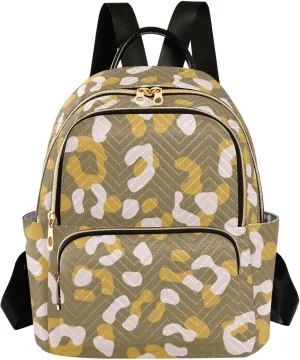 Fashion Travel Backpack for Women Multi Pockets Lightweight Purse for Women Mottled (Small Pattren 1)