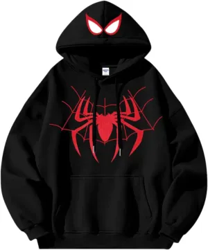Fashion Y2K Sweatshirt Hoodie For Womens Zip Up Graphic Winter Jacket Mens Long Sleeve Retro Harajuku Streetwear