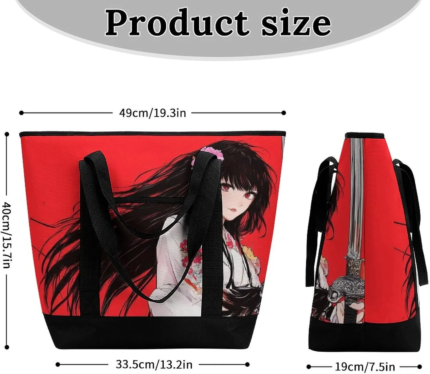Fashionable Commuter Tote Bag Large Insulated Work Handbag