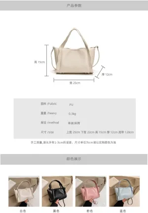 Fashionable hand-held vegetable basket bag, versatile crossbody bag