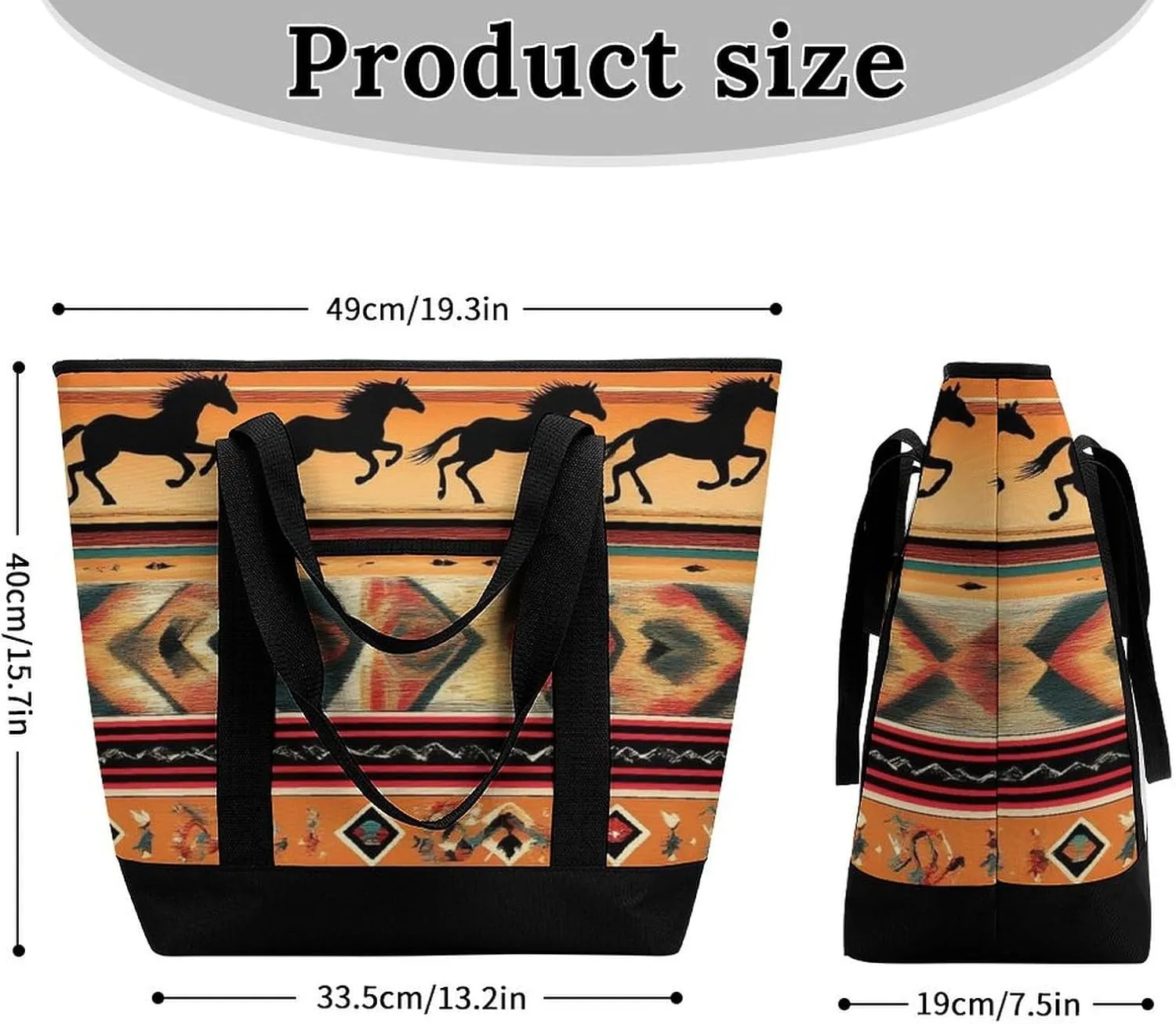 Fashionable Large Thermal Tote Bag Insulated Work/Commute Bag For Women & Men