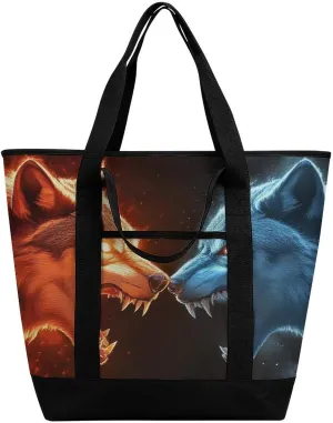 Fashionable Large Thermal Tote Bag Insulated Work/Commute Bag For Women & Men