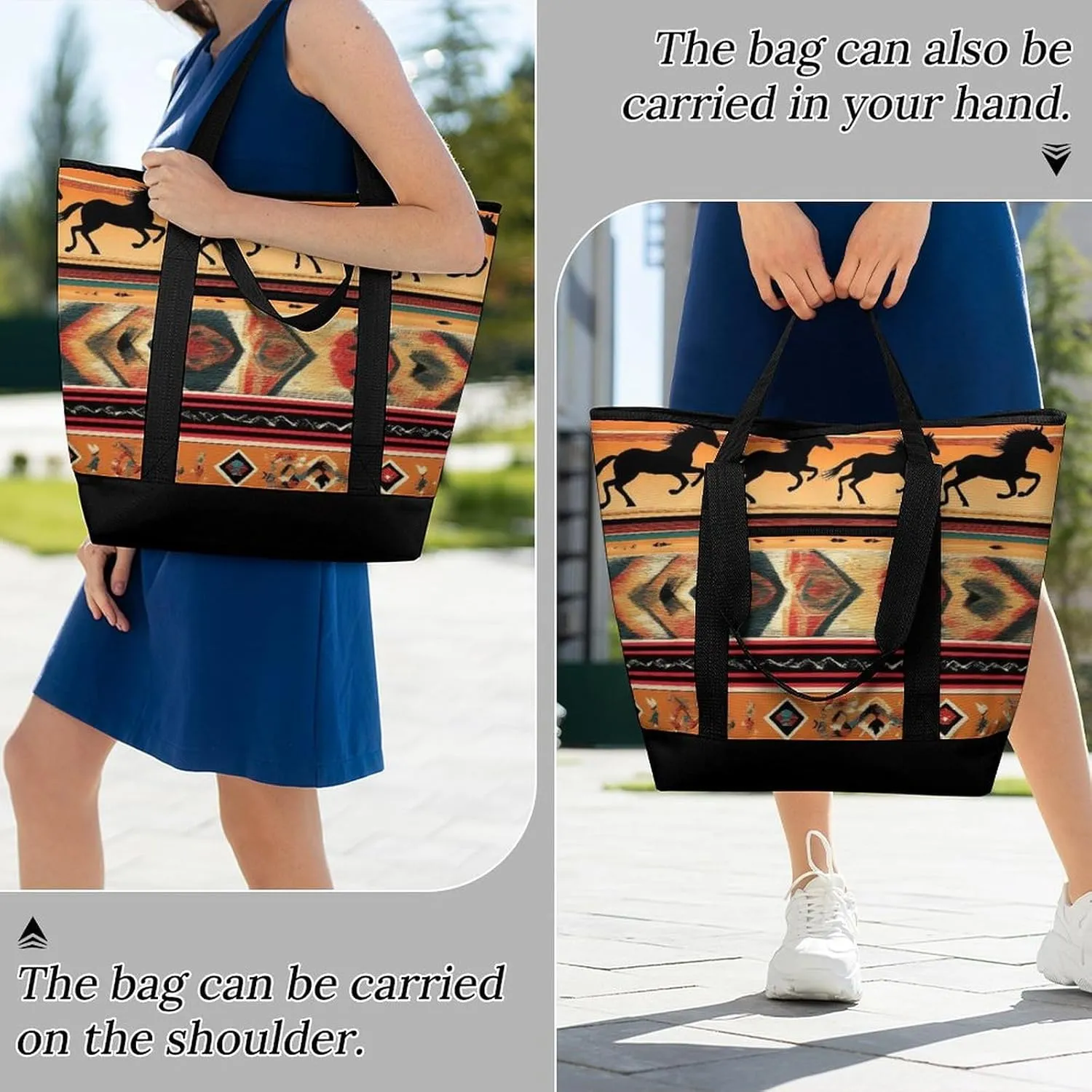 Fashionable Large Thermal Tote Bag Insulated Work/Commute Bag For Women & Men