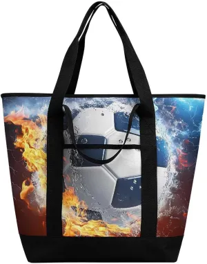 Fashionable Large Thermal Tote Bag Insulated Work/Commute Bag For Women & Men