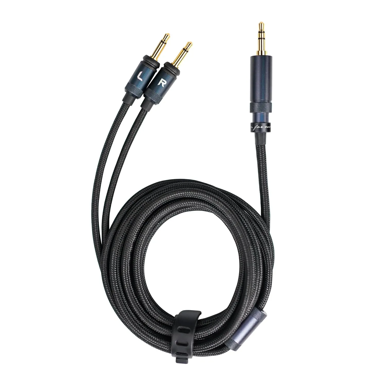 FiiO LL-RC 2024 Furukawa monocrystalline Copper Headphone Replacement Cable, Dual 3.5mm Connector to 3.5mm/4.4mm Stereo Headphone Cable FT3/JT1/FT5 (1.5M)