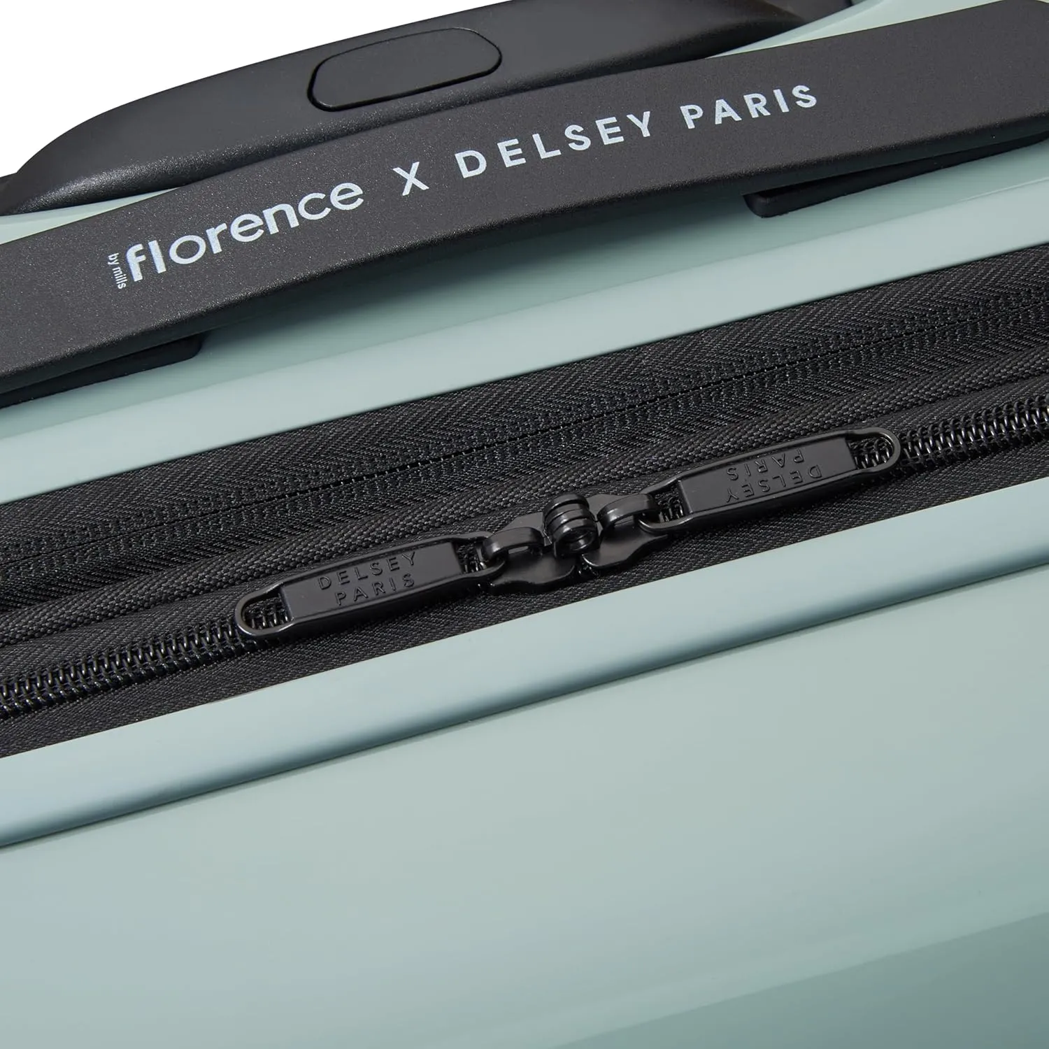 florence by mills Spin Me Away Hardside Expandable Luggage with Spinner Wheels, Sage Green, Carry-On 20 Inch