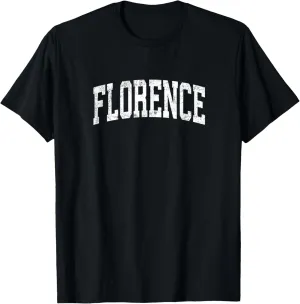 Florence South Carolina SC Vintage Athletic Sports Design T-Shirt