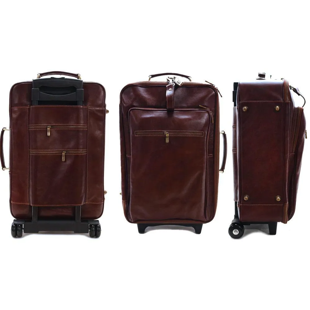 Floto Leather Venezia Trolley