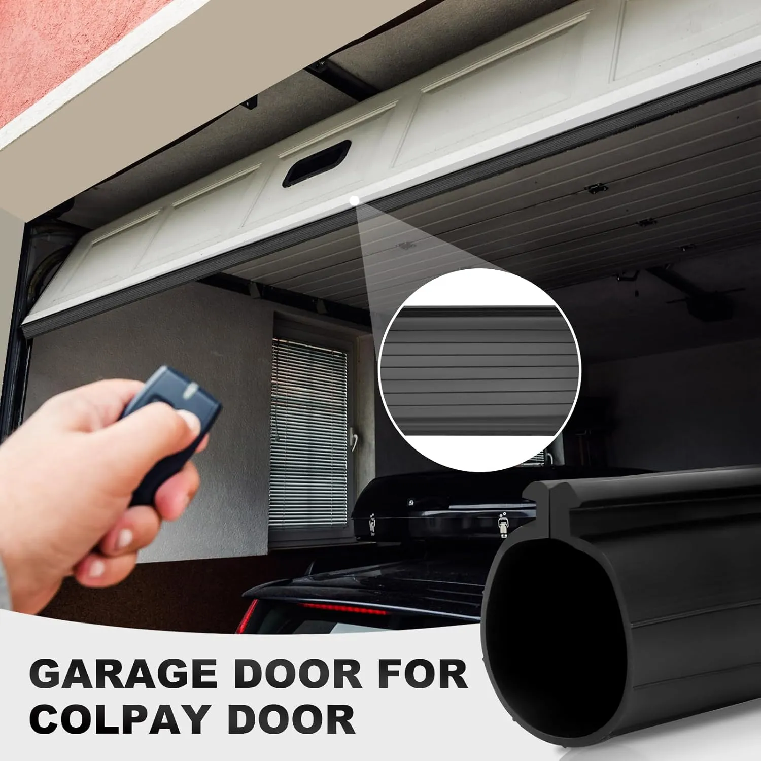 for Clopay Garage Door Rubber Bottom Weather Seal 20ft
