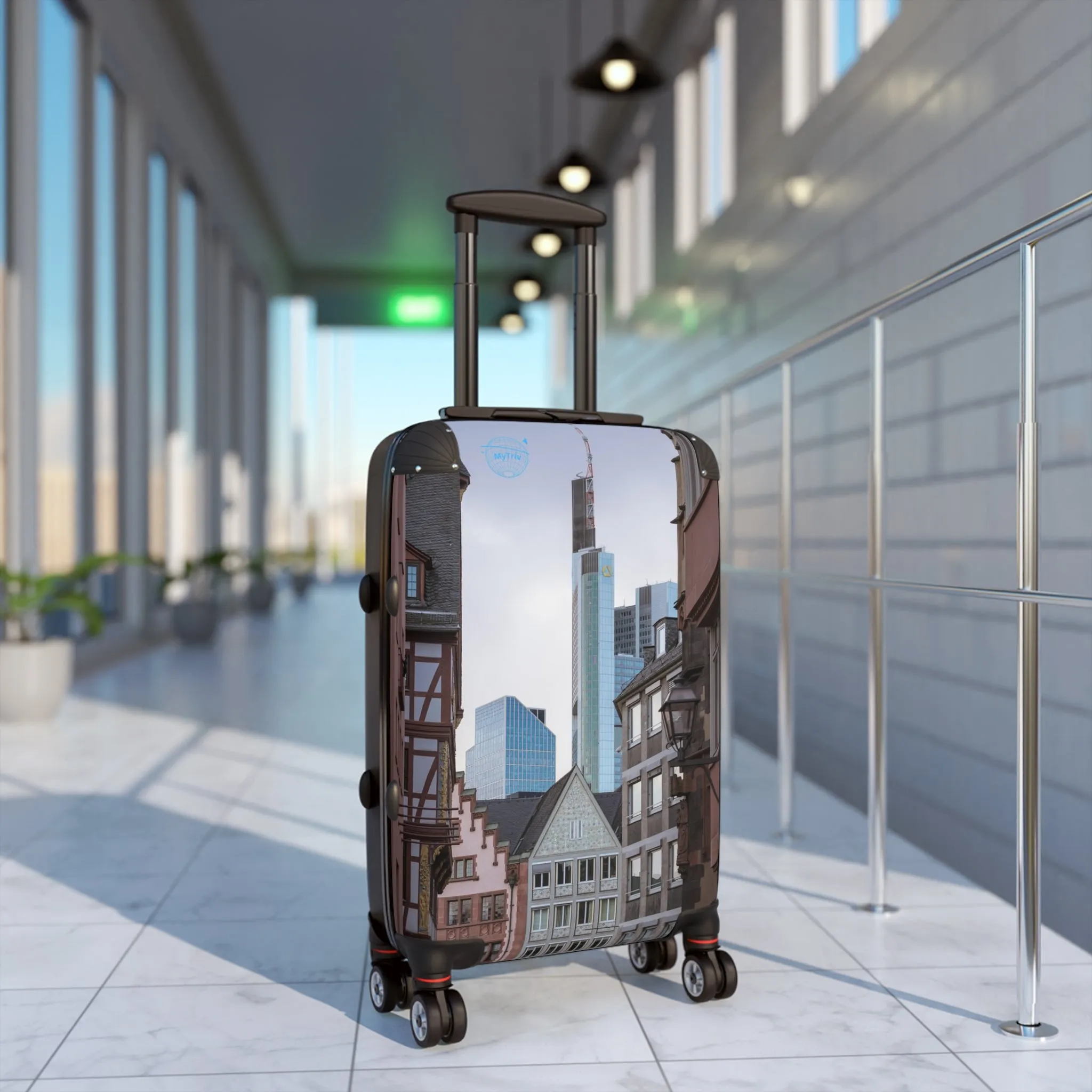 Frankfurt Suitcase - Travel in Style with Urban Design