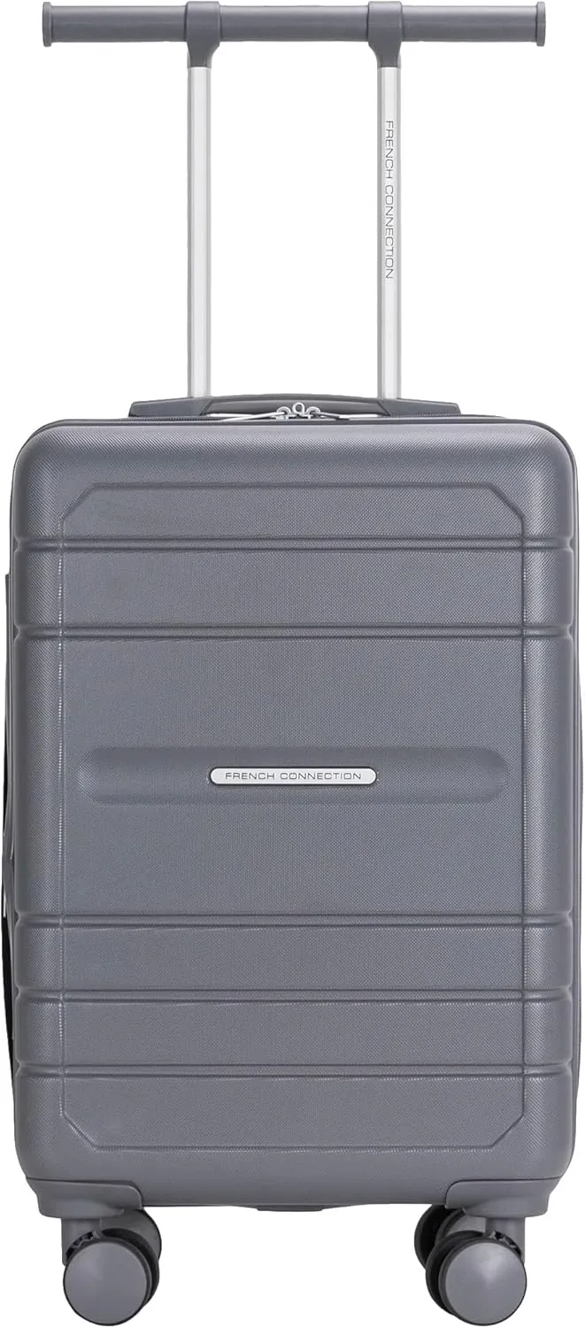 French Connection Le Voyage Luggage, Quiet Shade, 3 Piece Set