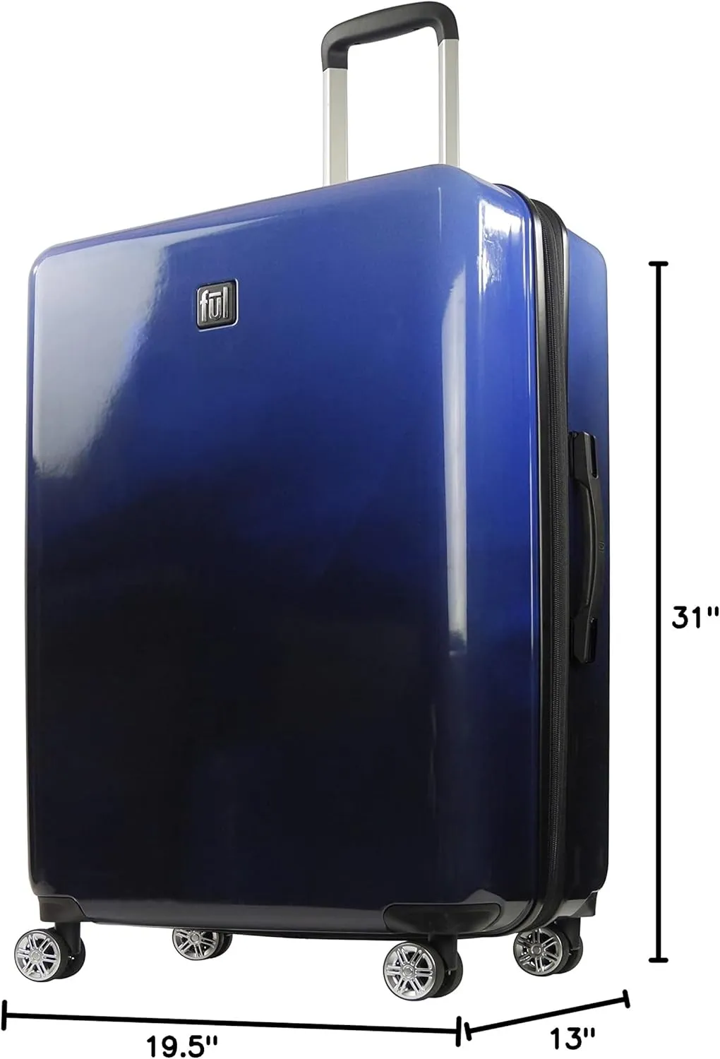FUL Ombre, Blue, 31 Inch