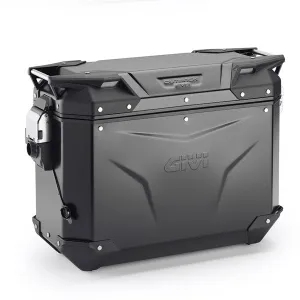 Givi Trekker Outback Evo Smart 37 lt Cam-Side Case Black (single)
