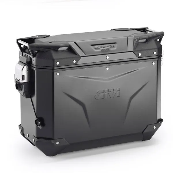 Givi Trekker Outback Evo Smart 37 lt Cam-Side Case Black (single)