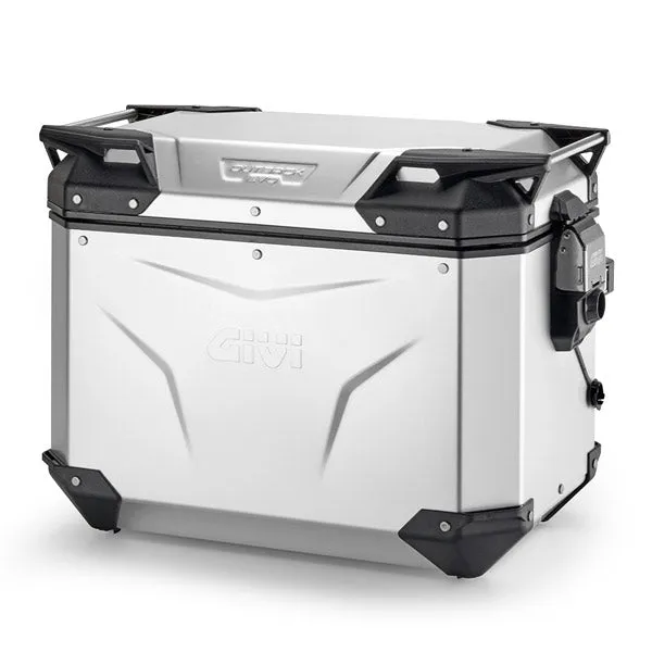 Givi Trekker Outback Evo Smart 48 lt Cam-Side Case Anodized (single)