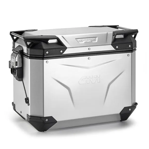 Givi Trekker Outback Evo Smart 48 lt Cam-Side Case Anodized (single)