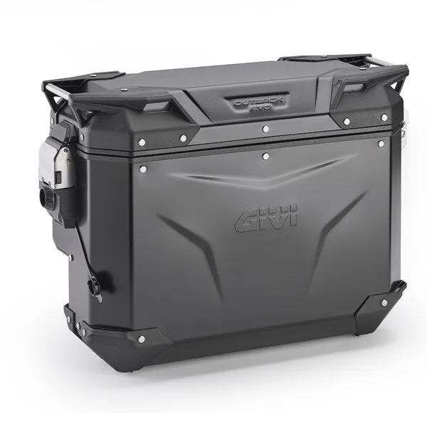 Givi Trekker Outback Evo Smart Contoured 33 lt Cam-Side Cases Silver Black