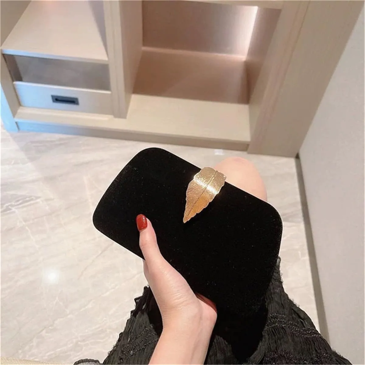 Glitter Clutch Purses for Women Elegant Evening Bag for Parties, Weddings,Gold Clutch Purse