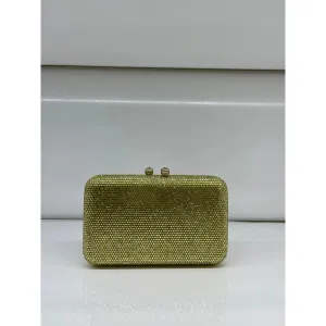Gold Crystal Clutch