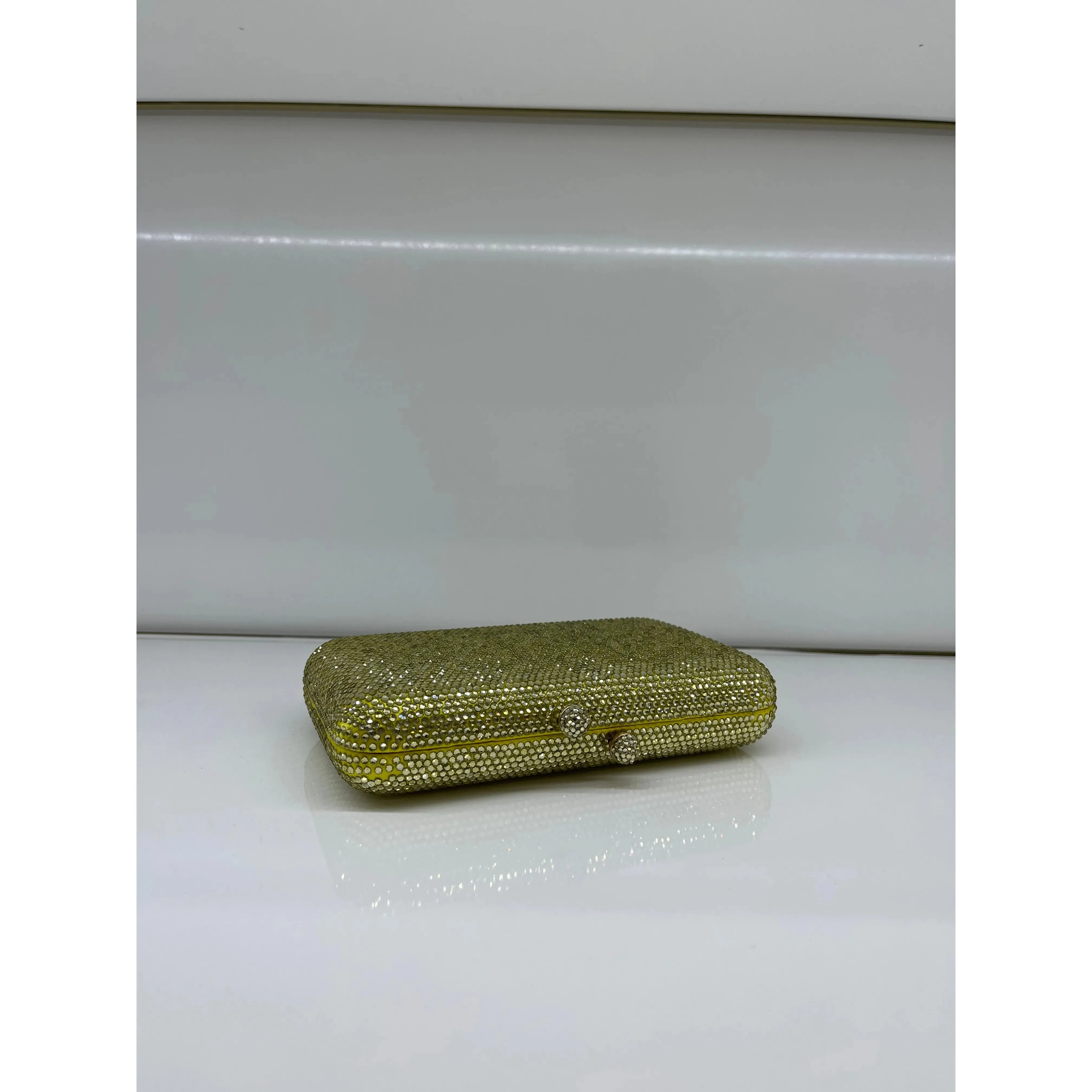 Gold Crystal Clutch