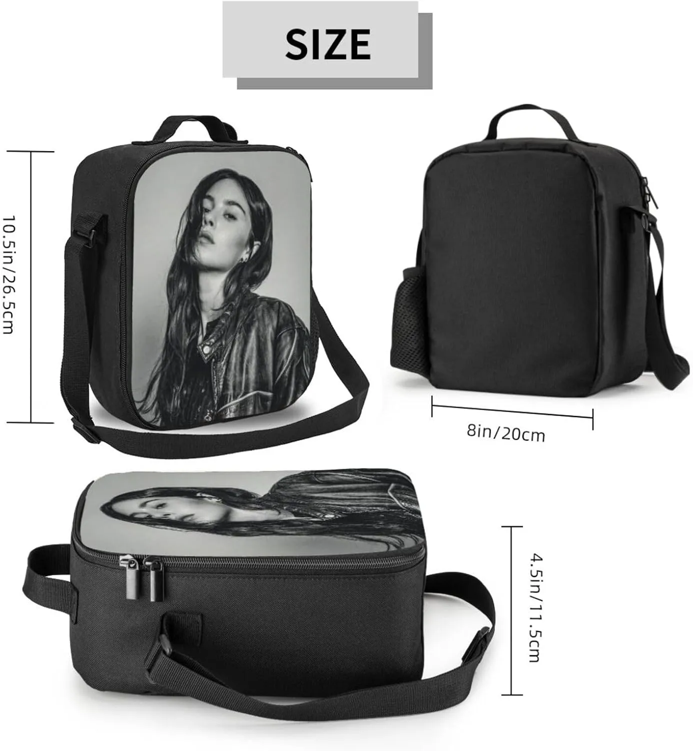 Gracie Music Abrams Shopping Bag, Suitable For Work, Picnics, And Daily Travel, Enjoy Fun And Can Be Carried On One Shoulder