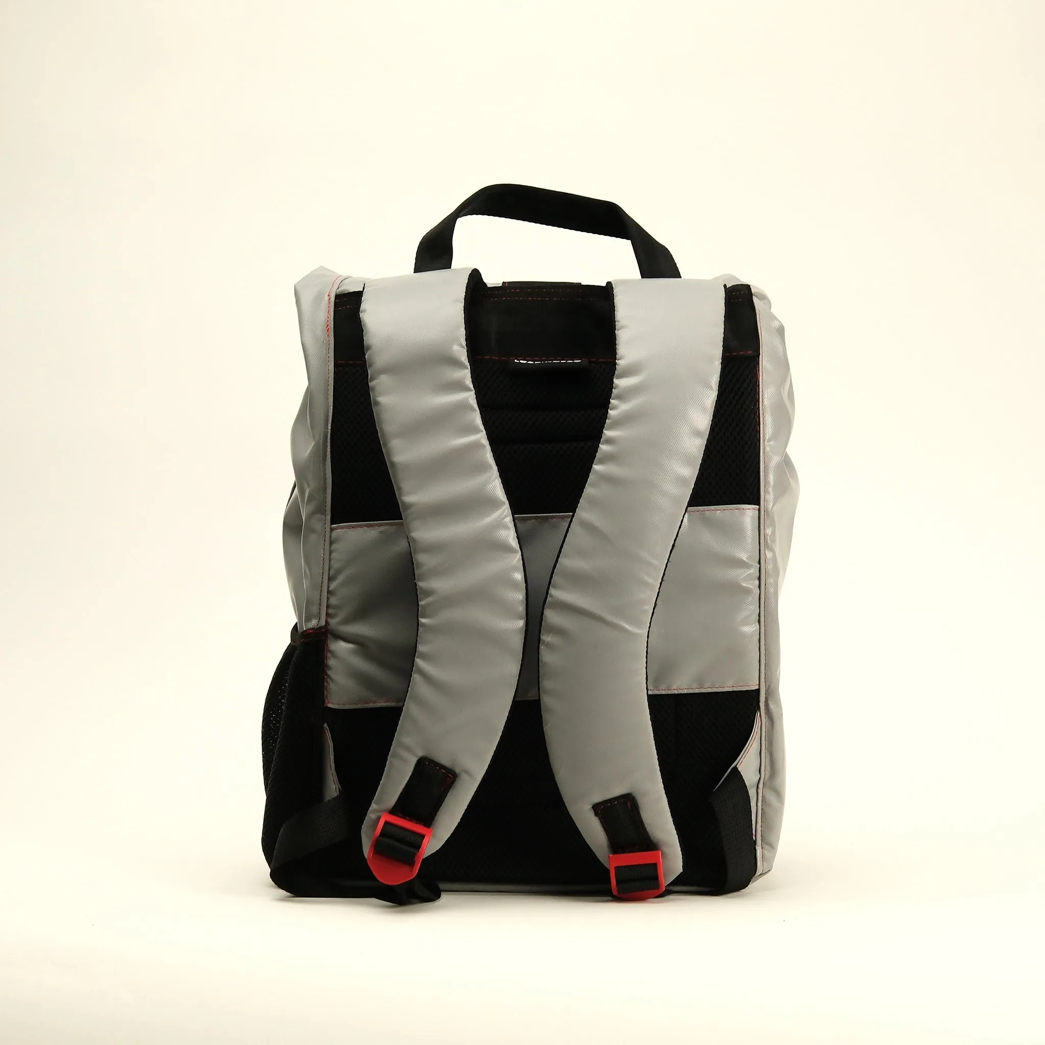 Grey Urban Rolltop Backpack