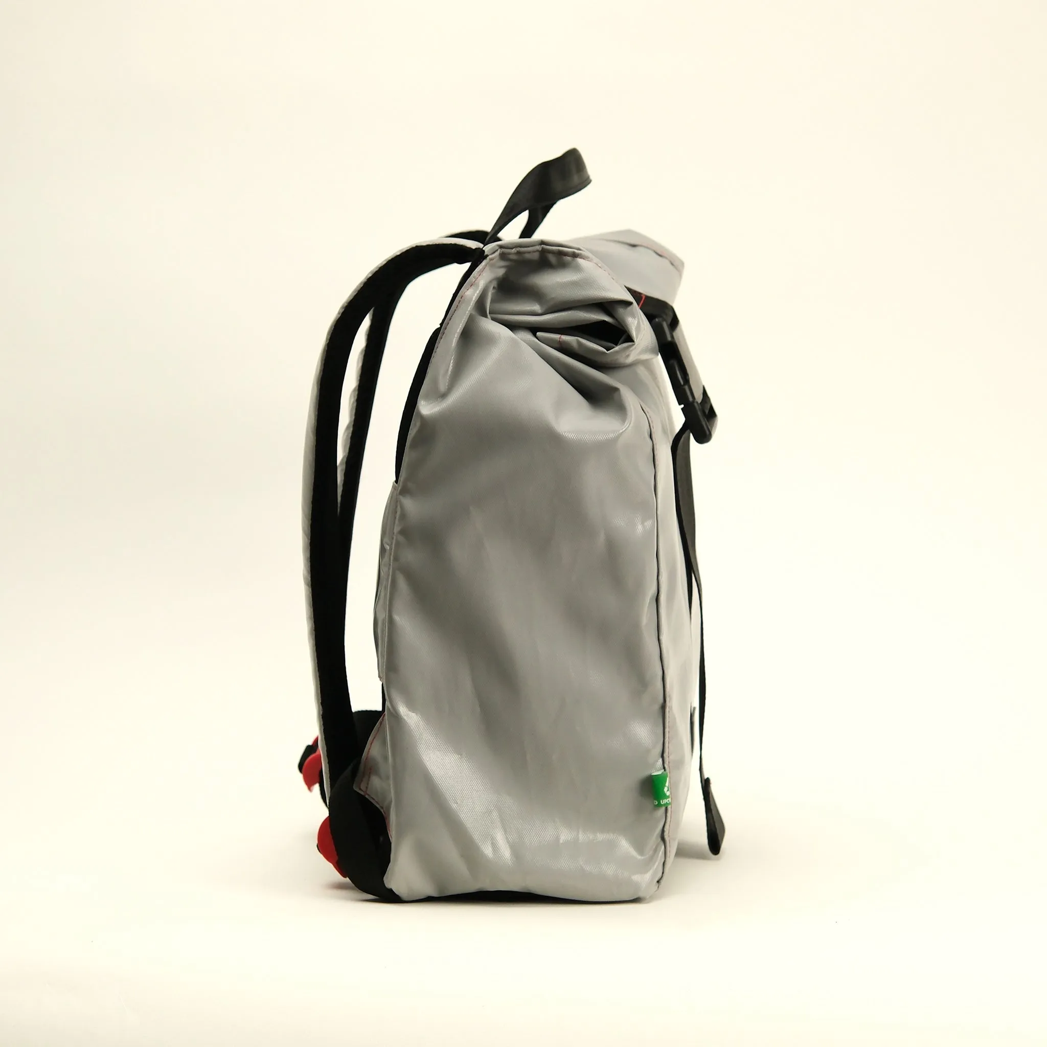 Grey Urban Rolltop Backpack