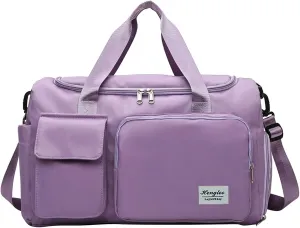 Gym Bag for Men with Shoes Compartment,28L Duffel Bag Men,Large Weekender Bag for Travel Sports Workout Yoga