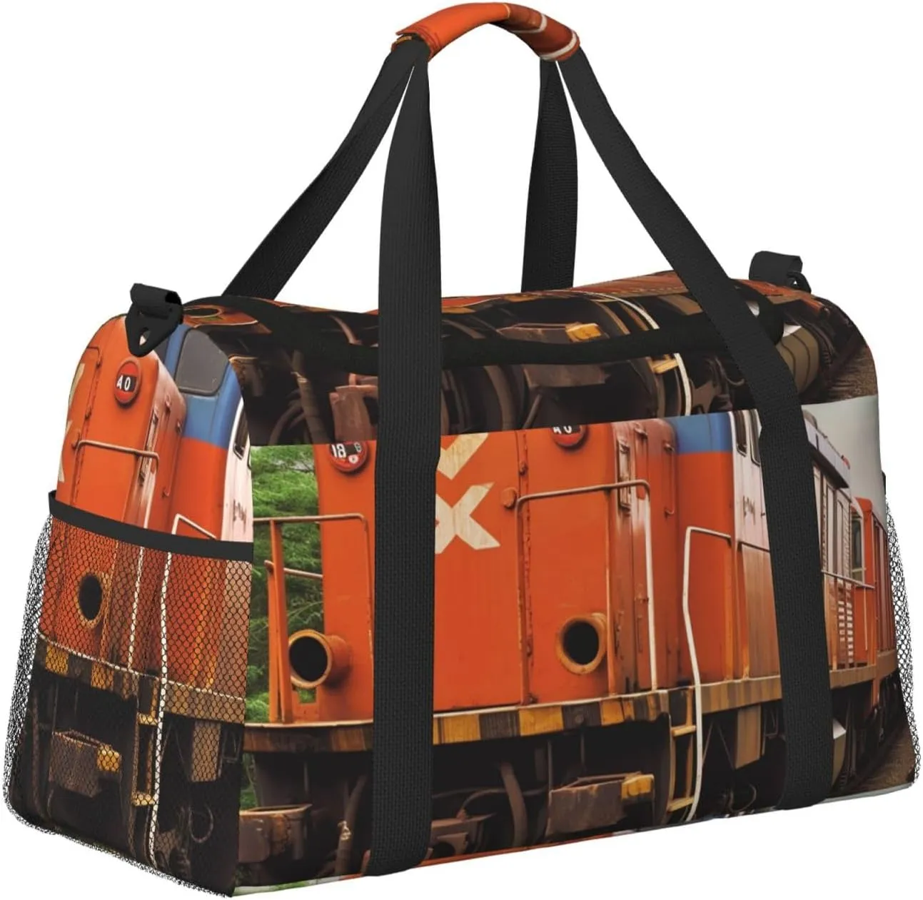 Gym Bag Train Duffel Bag for Men Women Travel Overnight Bag with Shoe Compartment Workout Bags