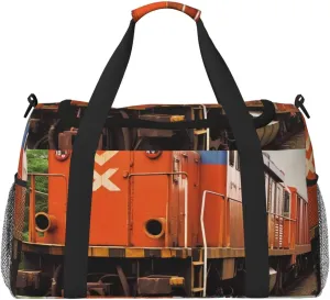 Gym Bag Train Duffel Bag for Men Women Travel Overnight Bag with Shoe Compartment Workout Bags