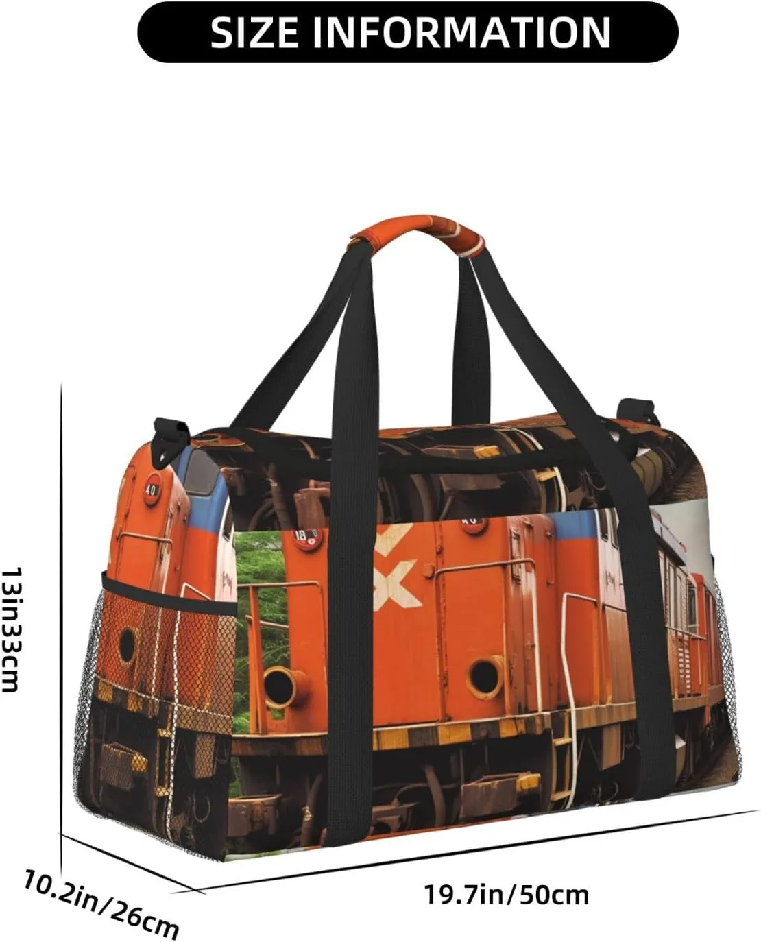 Gym Bag Train Duffel Bag for Men Women Travel Overnight Bag with Shoe Compartment Workout Bags