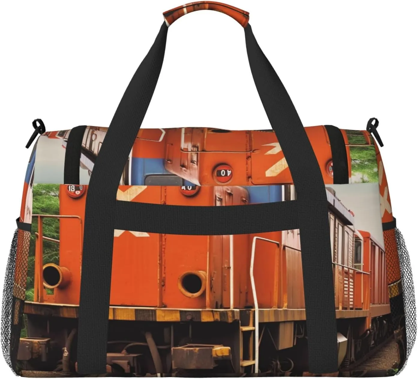 Gym Bag Train Duffel Bag for Men Women Travel Overnight Bag with Shoe Compartment Workout Bags