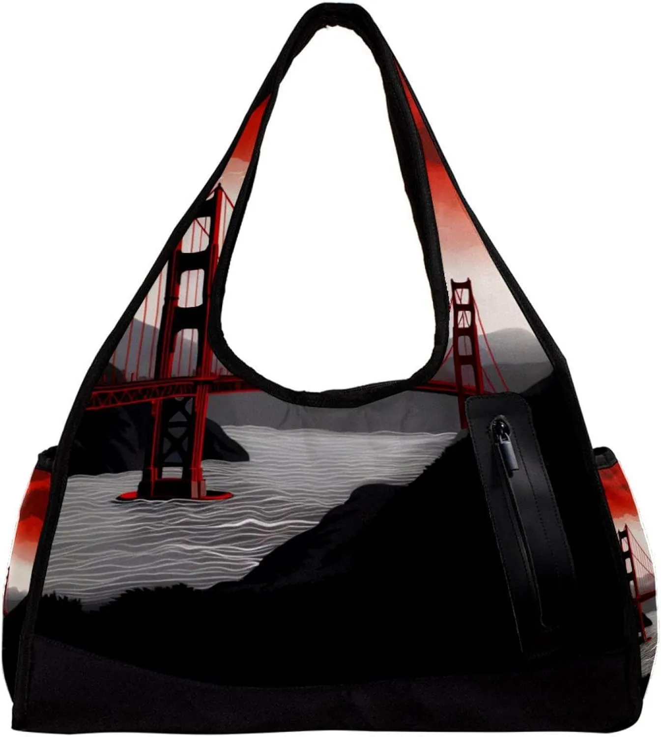 Gym Bags for Men,Travel Duffel Bags for Women,Bridge,Workout Bag