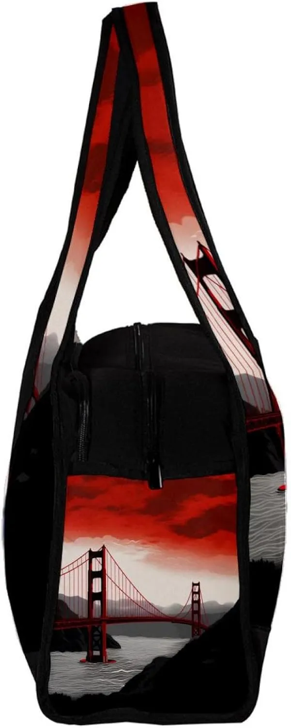 Gym Bags for Men,Travel Duffel Bags for Women,Bridge,Workout Bag